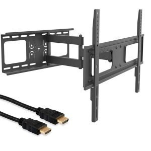 promoción soporte tv y cable HDMI