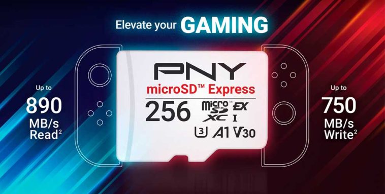 PNY presenta sus tarjetas microSD Express ultrarrápidas